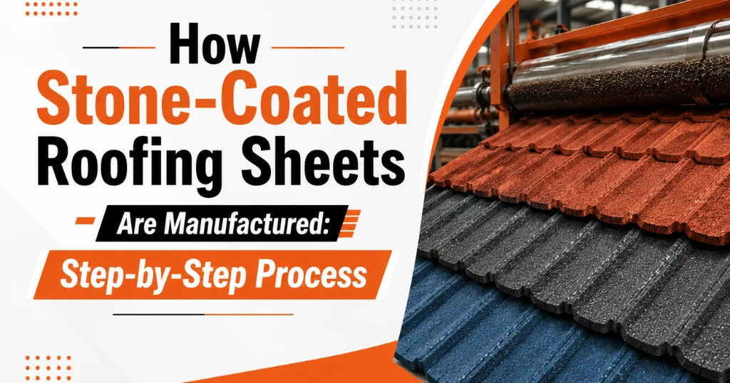 coated roofing sheet manufacturing