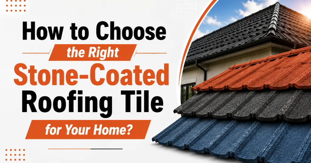 how to choose the stone-coated roofing sheet